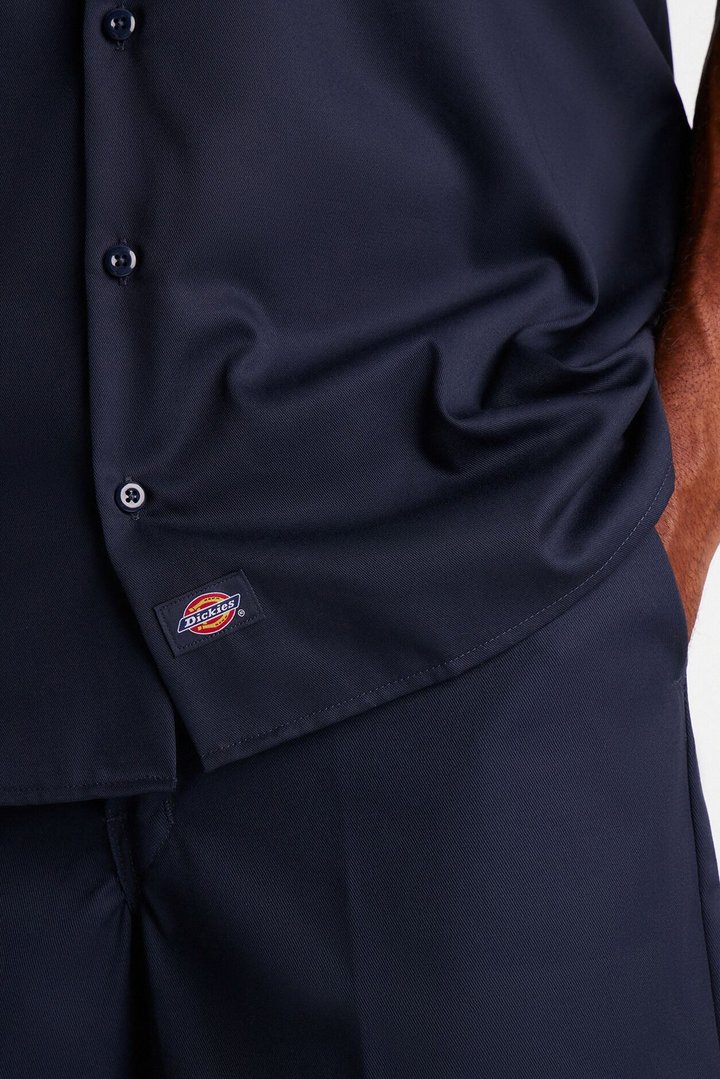 Dickies Short Sleeve Work Shirt - Navy