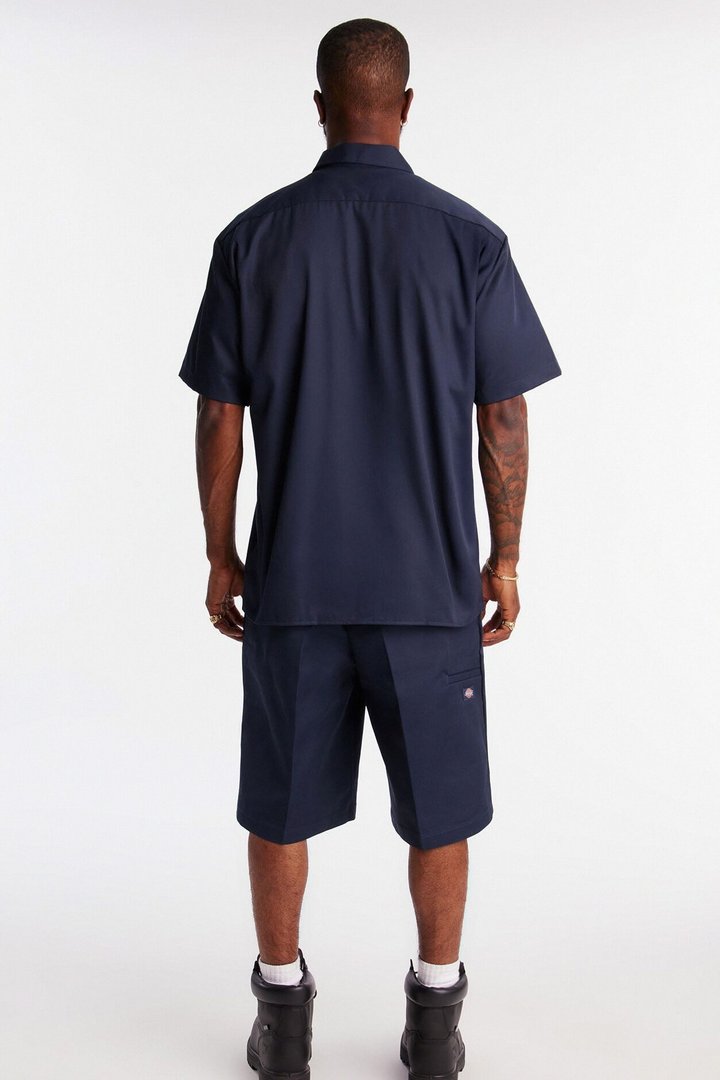 Dickies Short Sleeve Work Shirt - Navy
