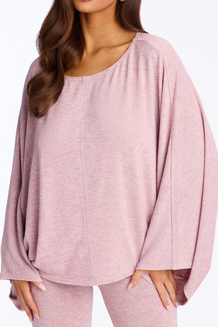 Amaya Capri Jumpsuit And Draped Top Set - Mauve