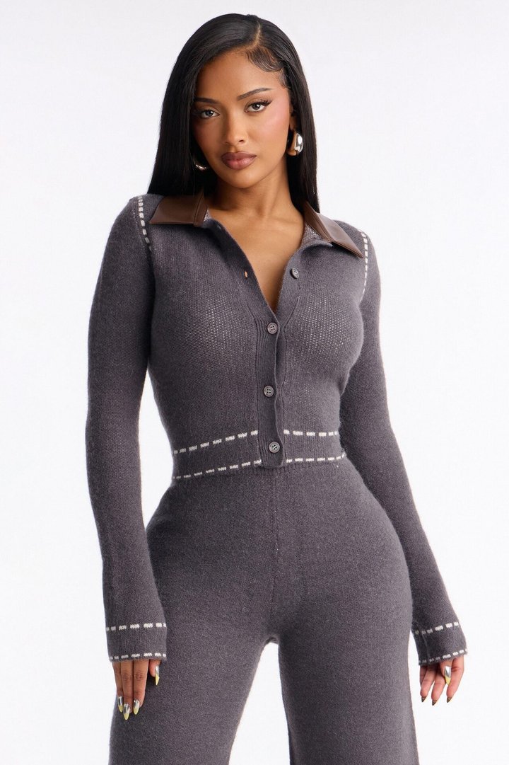 Cierra Sweater Pant Set - Grey