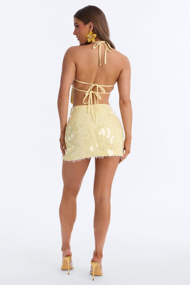Briana Payette Skirt Set - Yellow