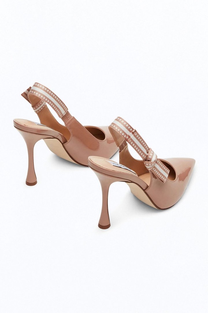 Steve Madden Bri Patent Slingback Pumps - Blush