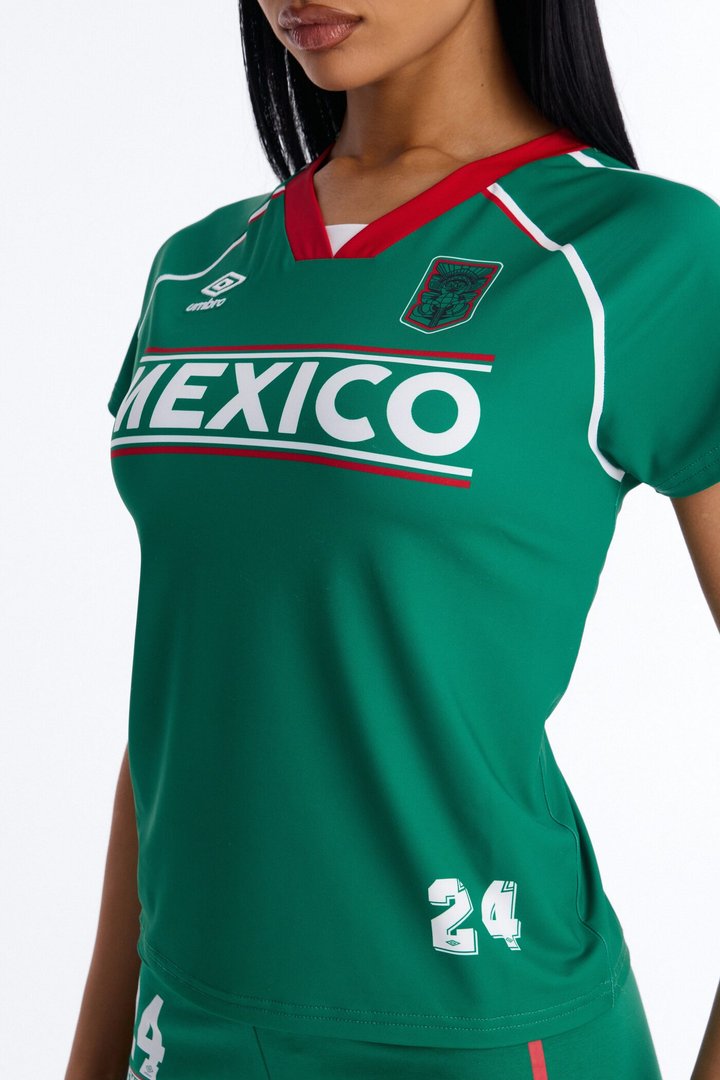 Umbro Mexico 24 Soccer Jersey - Green