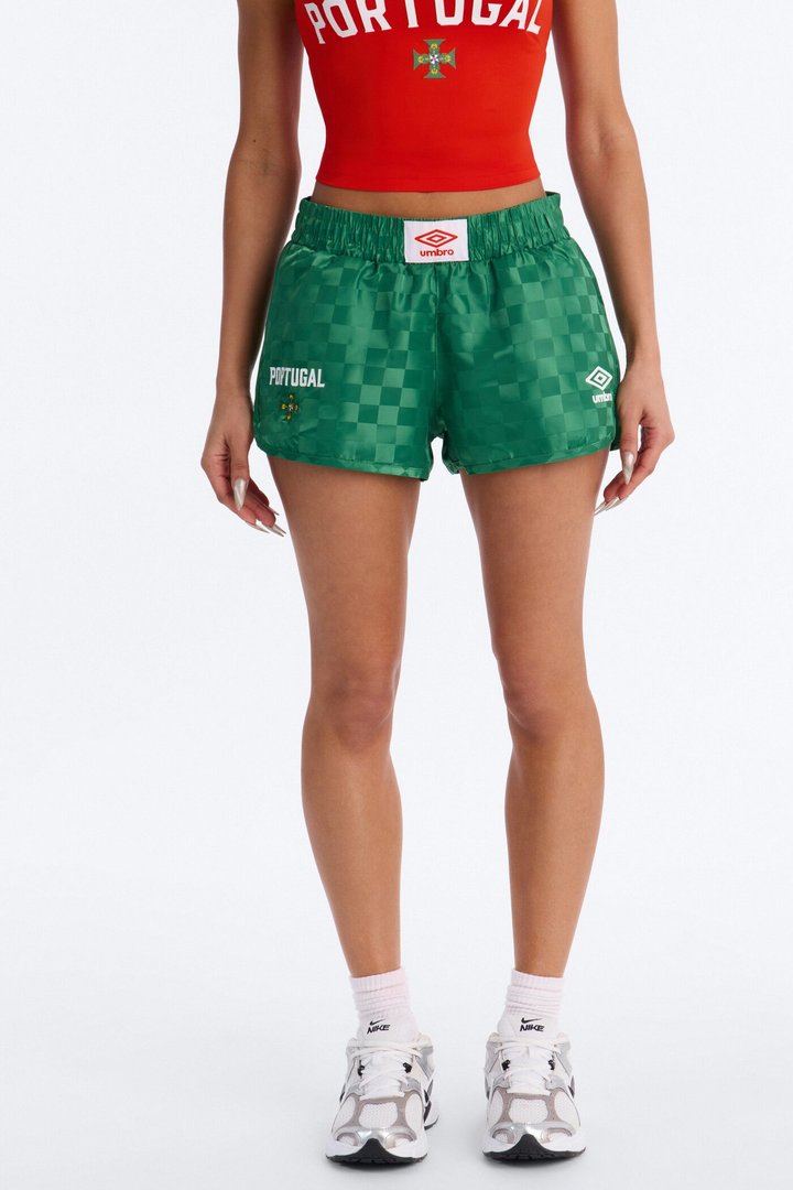 Umbro Portugal Soccer Shorts - Green